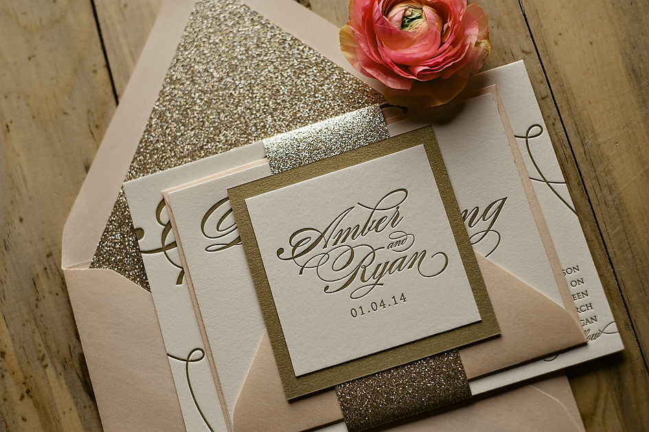 How To Word Your Wedding Invitations Apple Brides Fl Romantic Lavender Letterpress Wedding Invitation With Divorced And Steppas Joint Host Wording