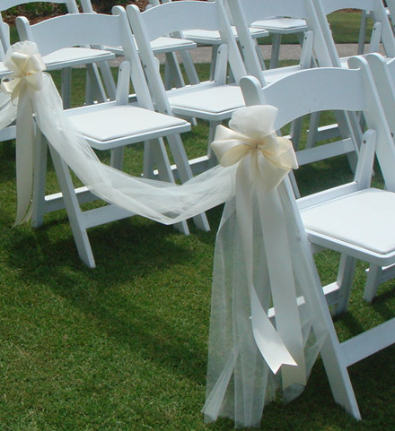 20 Inspring and Affordable Wedding Chair Decorations - EverAfterGuide