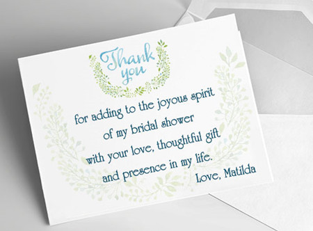How to write thank you cards for wedding gifts