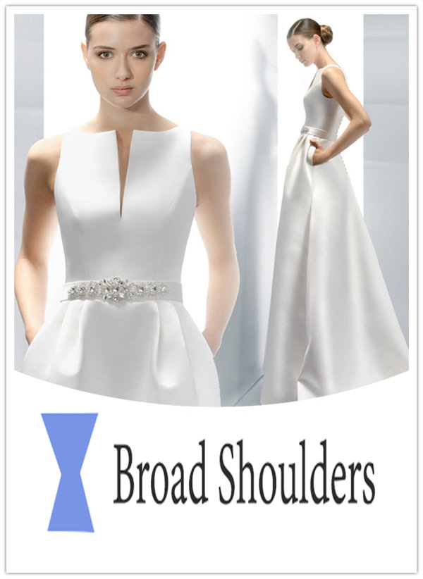 Wedding Dresses for Broad Shoulders  EverAfterGuide
