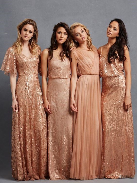 Mismatched Bridesmaid Dresses Style Tips And 10 Best Combinations Everafterguide 1816