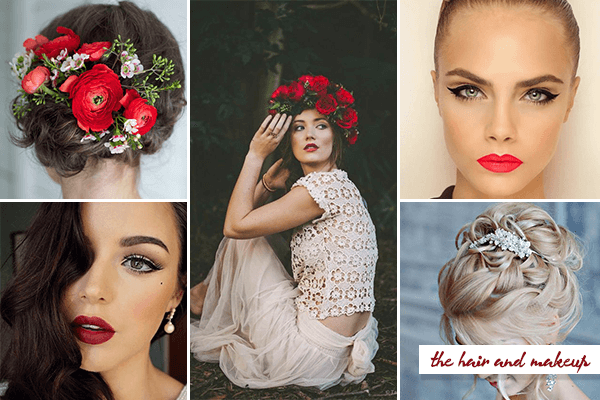 Pion And Love 20 Fabulous Red White Wedding Ideas I 39 M Not Suggesting Red Suits Just Details Like The Ties Vest Or Pants Look How Cute Those Groomsmen In