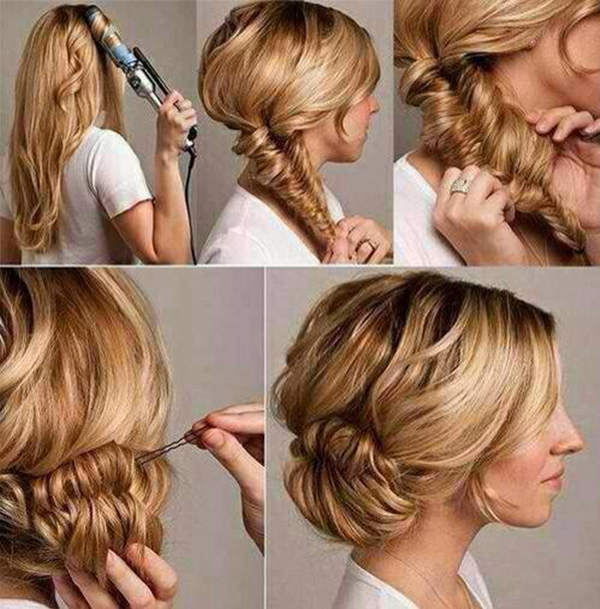 Image result for hairstyle step by step