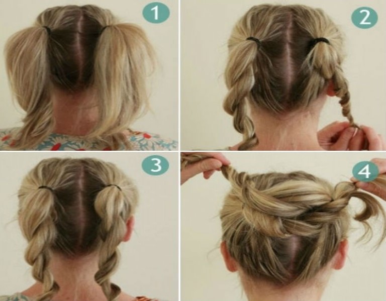 Bun Hairstyles with Pictures (Within 5 Steps ...