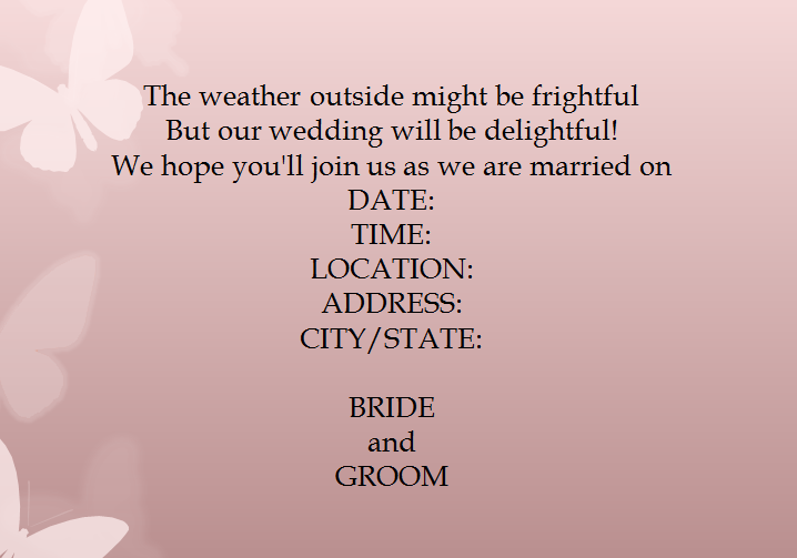 15 Samples for Casual Wedding Invitation Wording - EverAfterGuide