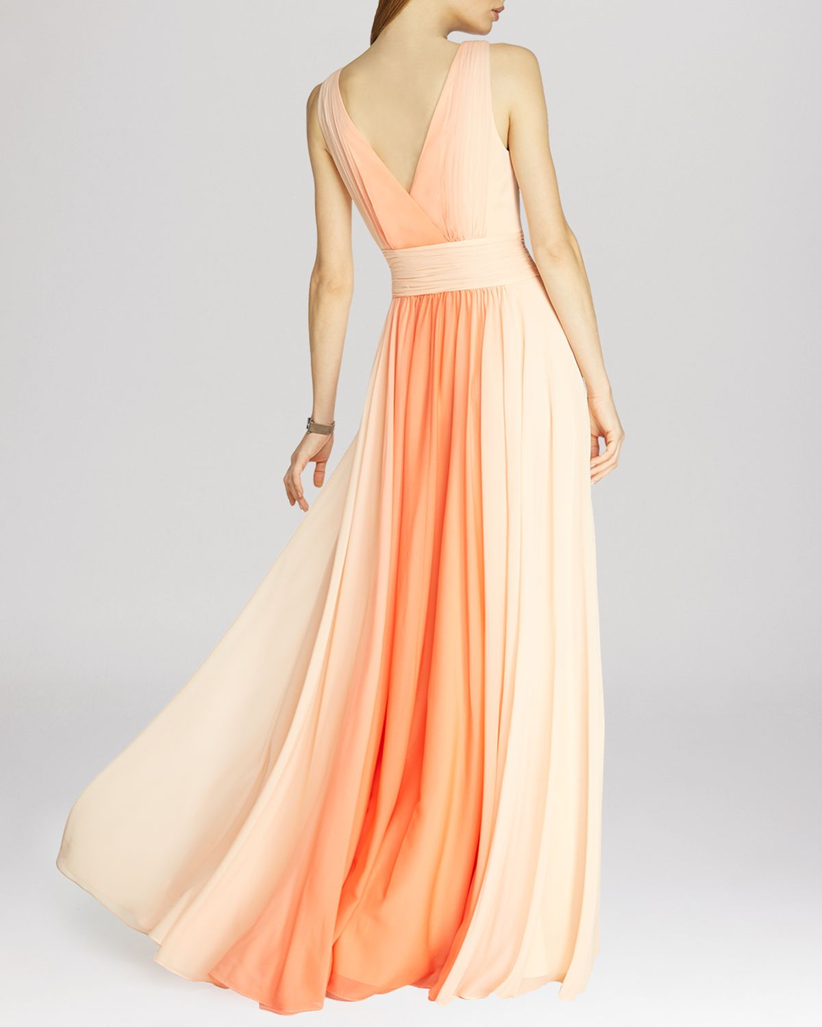 Pastel Bridesmaids: Peach Bridesmaid Dresses - EverAfterGuide