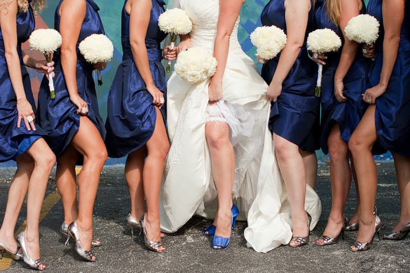 What Color Shoes to Wear with Purple Dress for Bridesmaids
